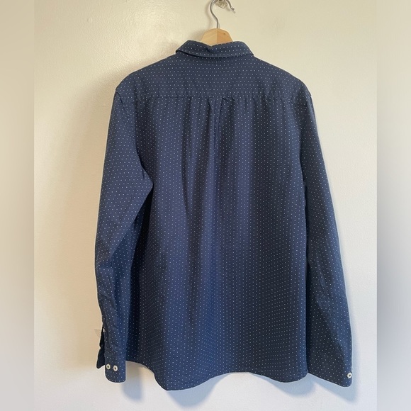 George Men's Long  Sleeve Poplin Button-Up Shirt - Picture 7 of 7